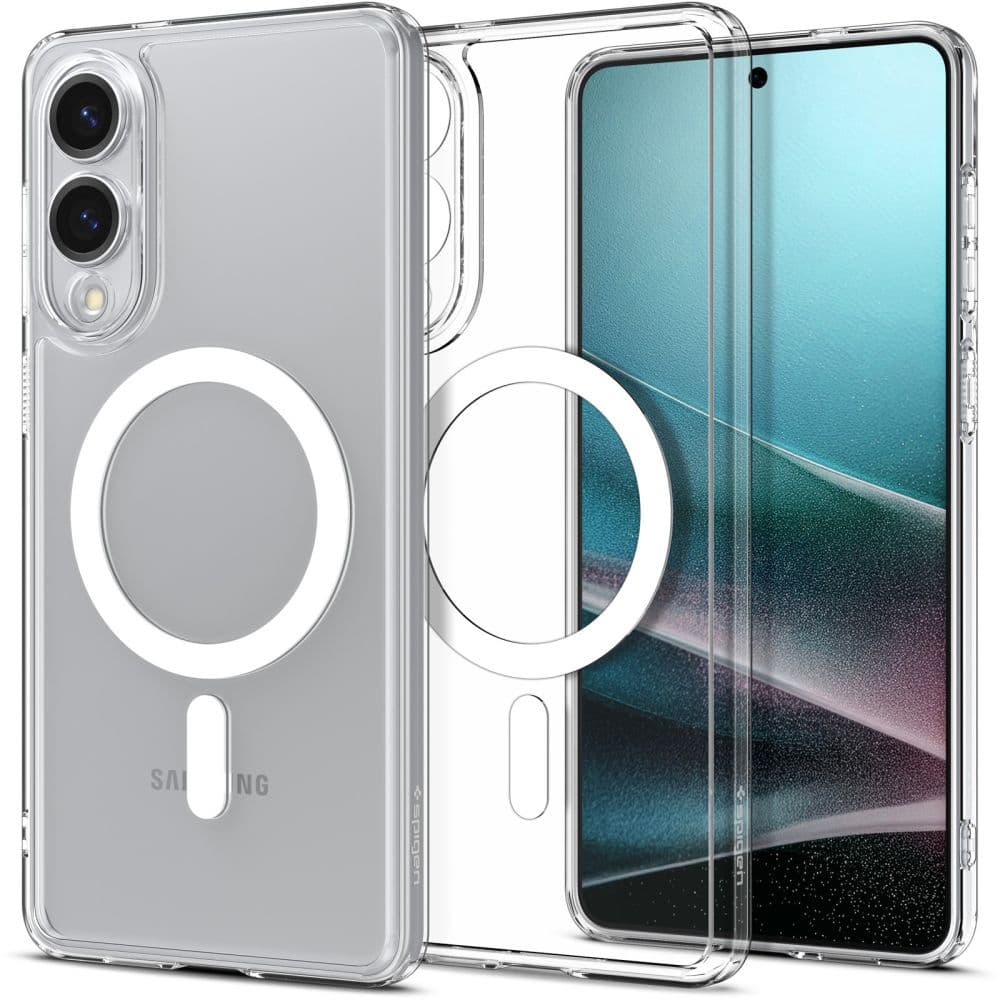 Spigen Ultra Hybrid MagSafe Samsung Galaxy S25 Edge čirý bílý - náhled 1