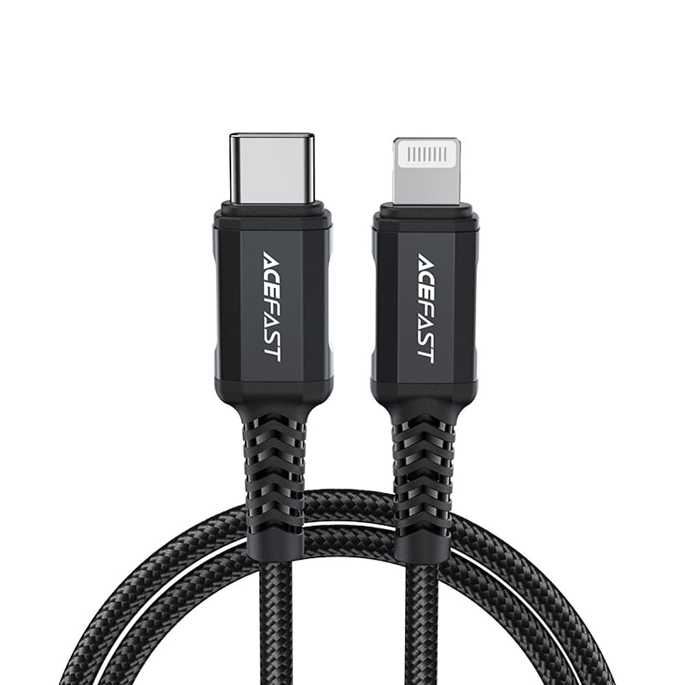 Acefast Datový kabel C4-01 Rychlé nabíjení Type-C na Lightning 1.8m černý - náhled 1