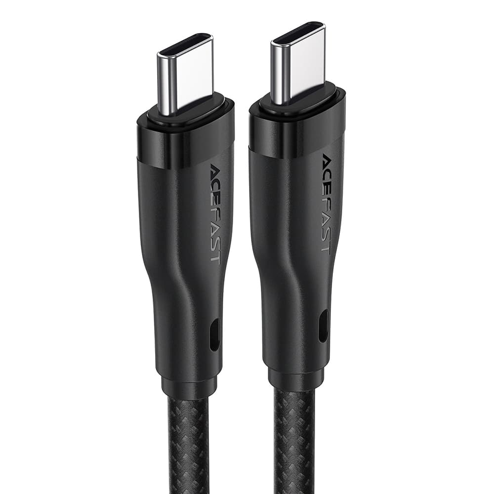 Acefast Datový kabel C8-03 Rychlé nabíjení Type-C na Type-C 1.2m černý - náhled 1