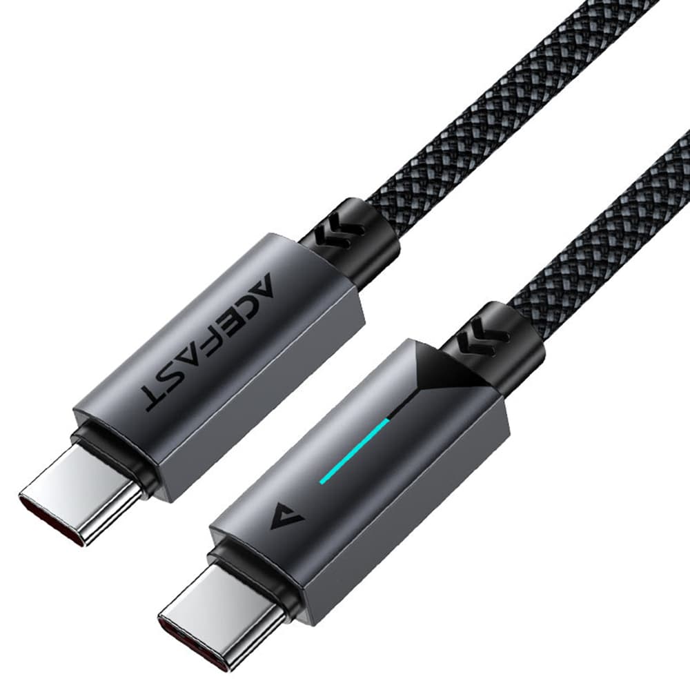Acefast Datový kabel C19-03 Type-C na Type-C Rychlonabíjecí 1.2m černý - náhled 1