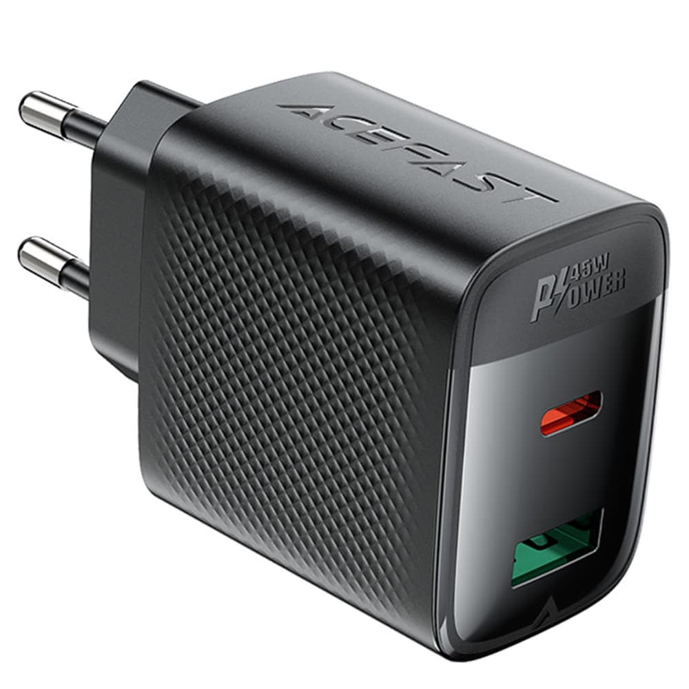Nabíječka do zdi Acefast A106 GaN rychlé nabíjení Type-C USB 45W 3A černá - náhled 1