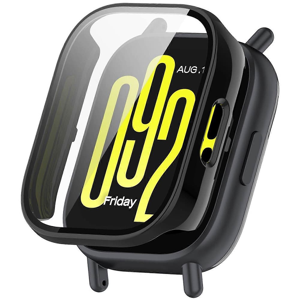 Techsuit Defense360 Pro + Ochranné sklo Xiaomi Redmi Watch 5 Active Černá - náhled 1
