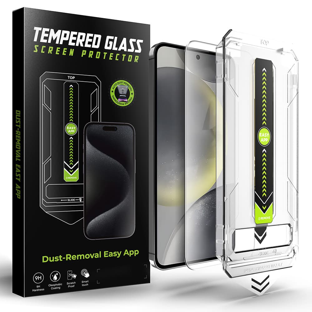 Techsuit TitanGlass CrystalHD pro Samsung Galaxy S25 Plus Galaxy S24 Plus čirý - náhled 1