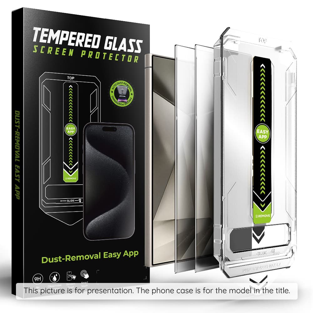 Techsuit TitanGlass CrystalHD (2 ks) Samsung Galaxy S25 Plus S24 Plus Privacy
