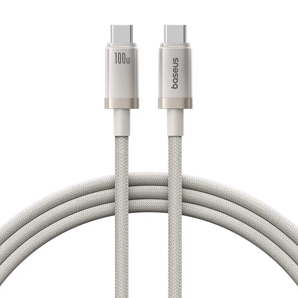 Baseus Data Cable Titanium Type-C Rychlé nabíjení PD100W 1m Zlatá Galaxy - náhled 1