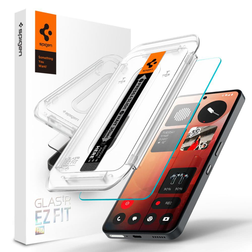 Spigen Glas.tR EZ-FIT Nothing Phone (3a) / (3a) Pro Čirý - náhled 1