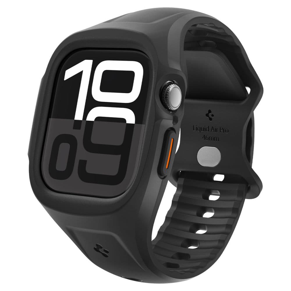 Spigen Liquid Air Pro pro Apple Watch 10 46mm Watch 11 46mm Matná černá - náhled 1
