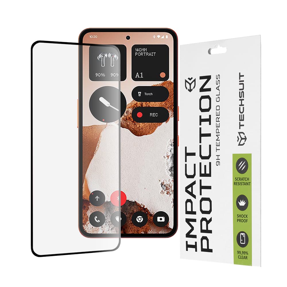 Ochranné sklo Techsuit 111D pro Nothing CMF Phone 2 Pro černé - náhled 1