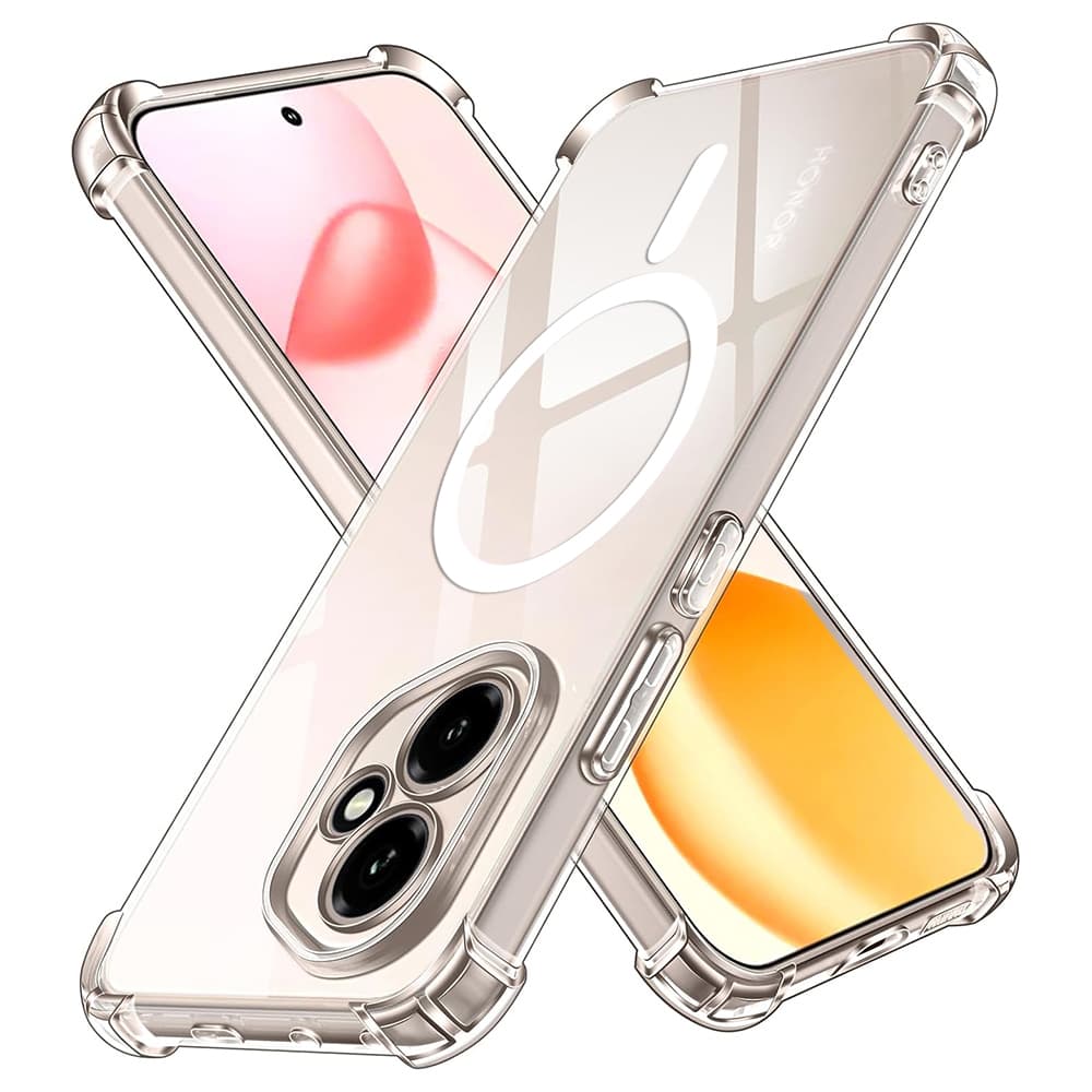 Techsuit Shockproof průhledný silikonový MagSafe Honor 400 průhledný - náhled 1