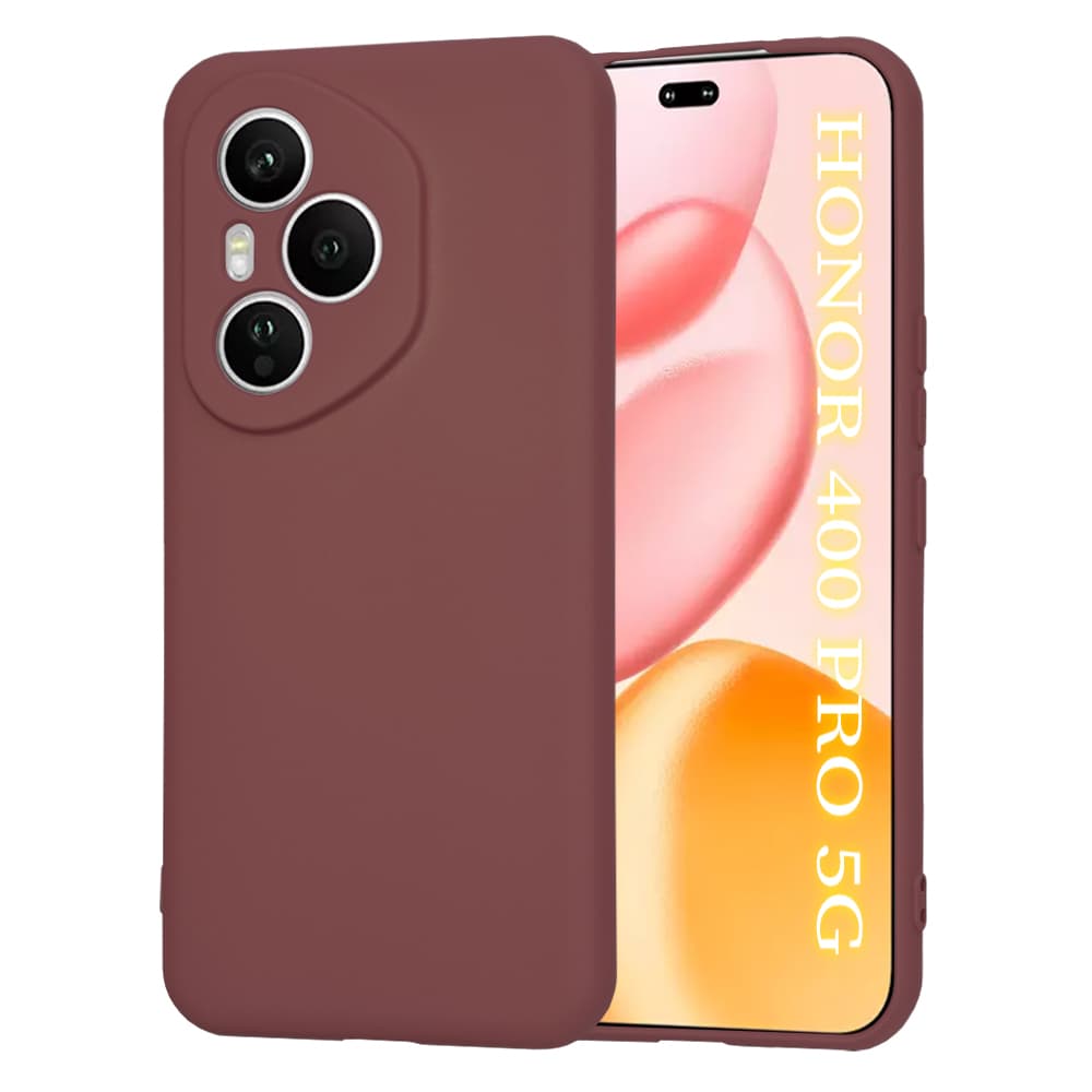 Techsuit SoftFlex Honor 400 Pro švestkově červená - náhled 1