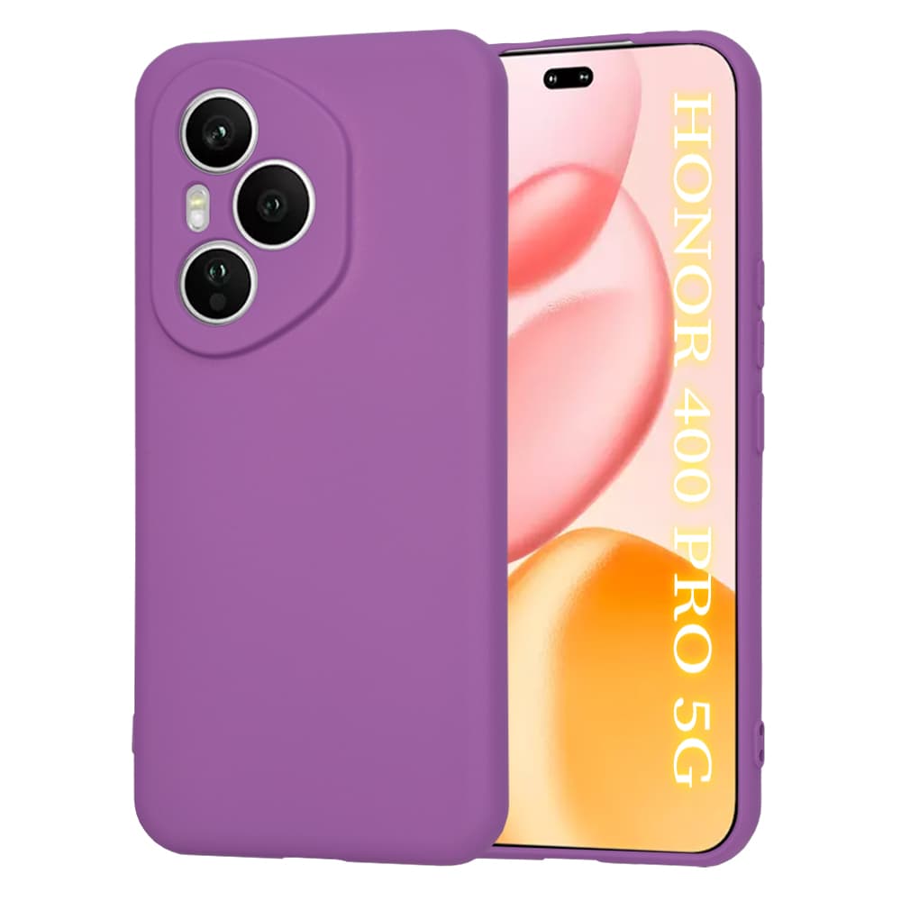 Techsuit SoftFlex Honor 400 Pro fialová - náhled 1