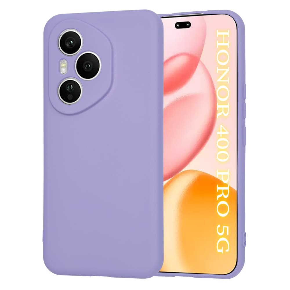 Techsuit SoftFlex Honor 400 Pro světle fialová - náhled 1