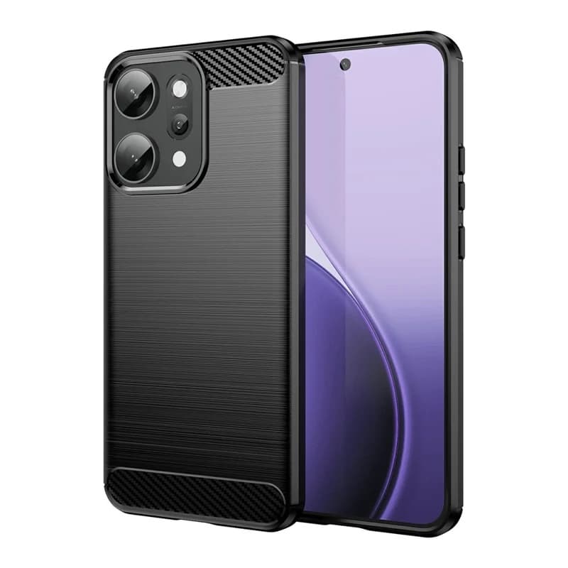 Techsuit Carbon Silicone pro Oppo Reno14 Pro černá - náhled 1