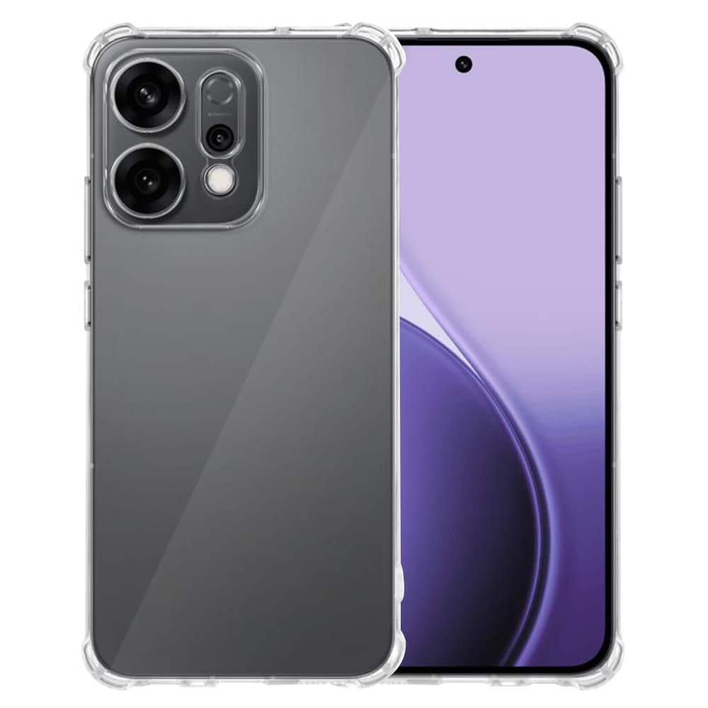 Techsuit Shockproof průhledný silikonový obal Oppo Reno14 průhledný - náhled 1
