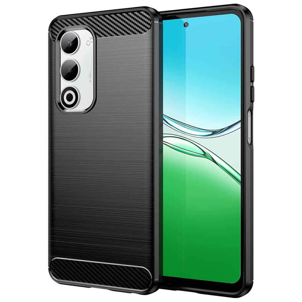 Techsuit Carbon Silicone pro Oppo A5 4G A5 5G černá - náhled 1