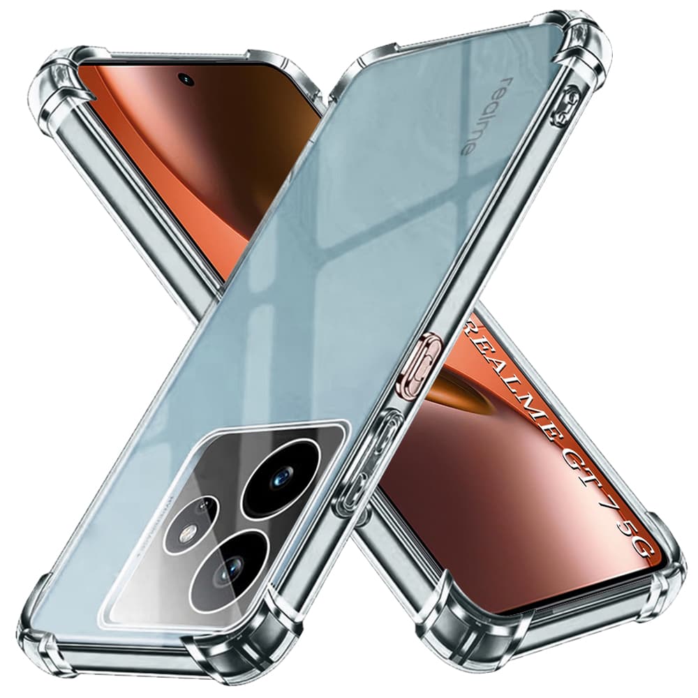 Techsuit Shockproof průhledný silikon Realme GT 7 průhledný - náhled 1