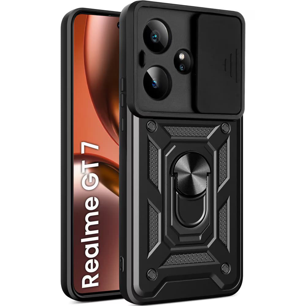 Techsuit CamShield Series pouzdro pro Realme GT 7 černé - náhled 1