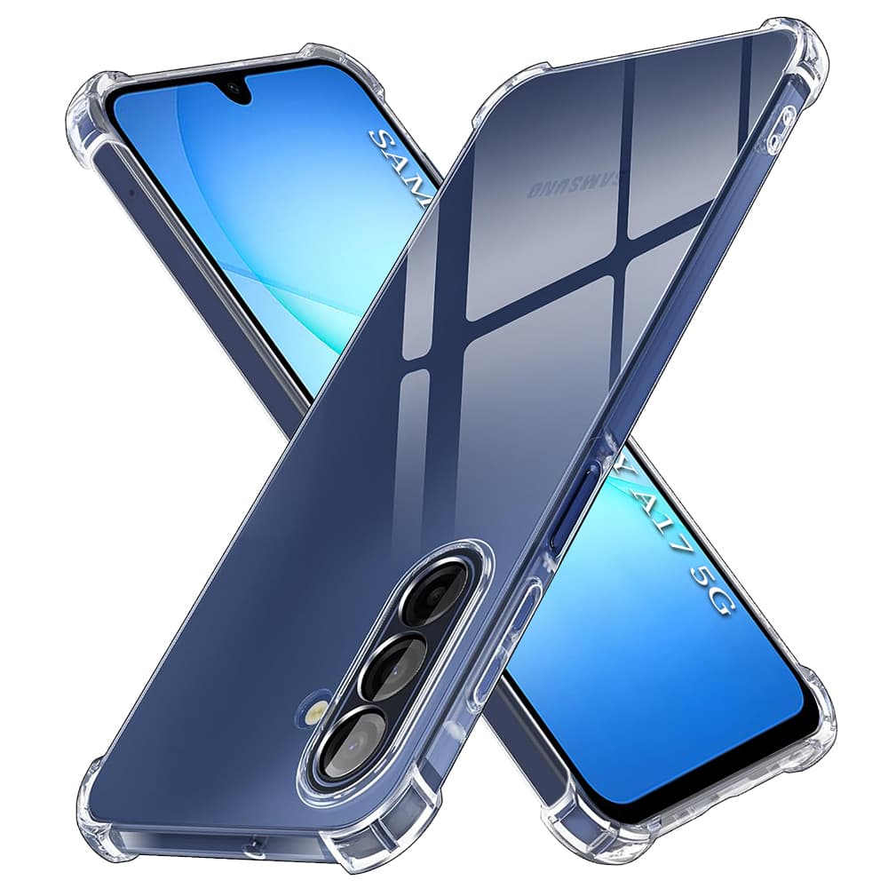 Techsuit Shockproof průhledný silikon pro Samsung Galaxy A17 5G A17 4G průhledný - náhled 1