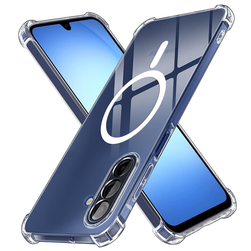 Techsuit Shockproof průhledný silikonový MagSafe pro Samsung Galaxy A17 5G A17 4G průhledný - náhled 1