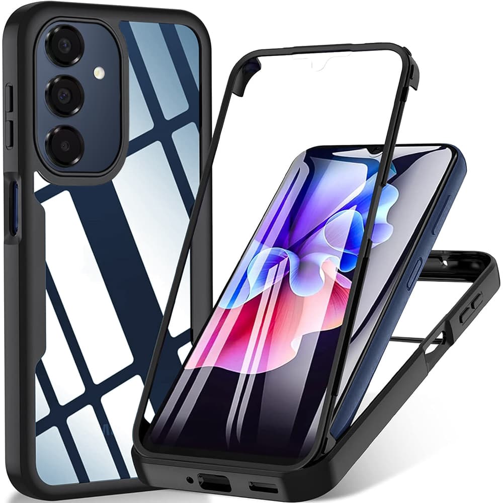 Techsuit ColorVerse 360 Series Ochranné sklo Samsung Galaxy A16 A17 černá - náhled 1
