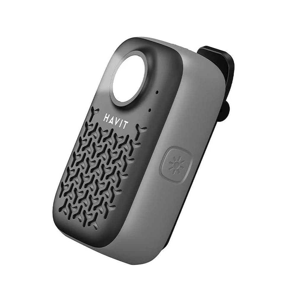Havit Wireless Speaker SK868BT Bluetooth V5.4 5W 600mAh IP67 TWS svítilna handsfree Type-C černý - náhled 1