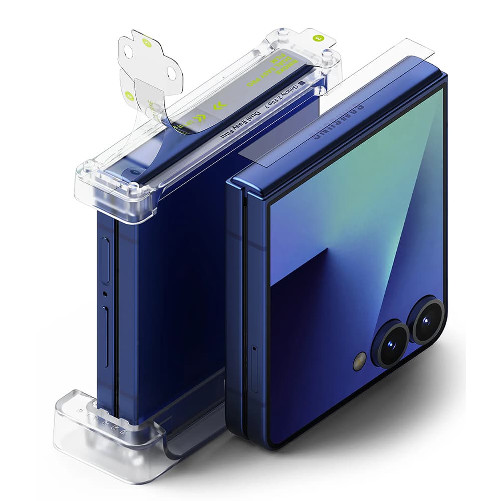 Ringke Hinge Dual Easy Pro Film (2 ks) Samsung Galaxy Z Flip7 průhledný - náhled 1