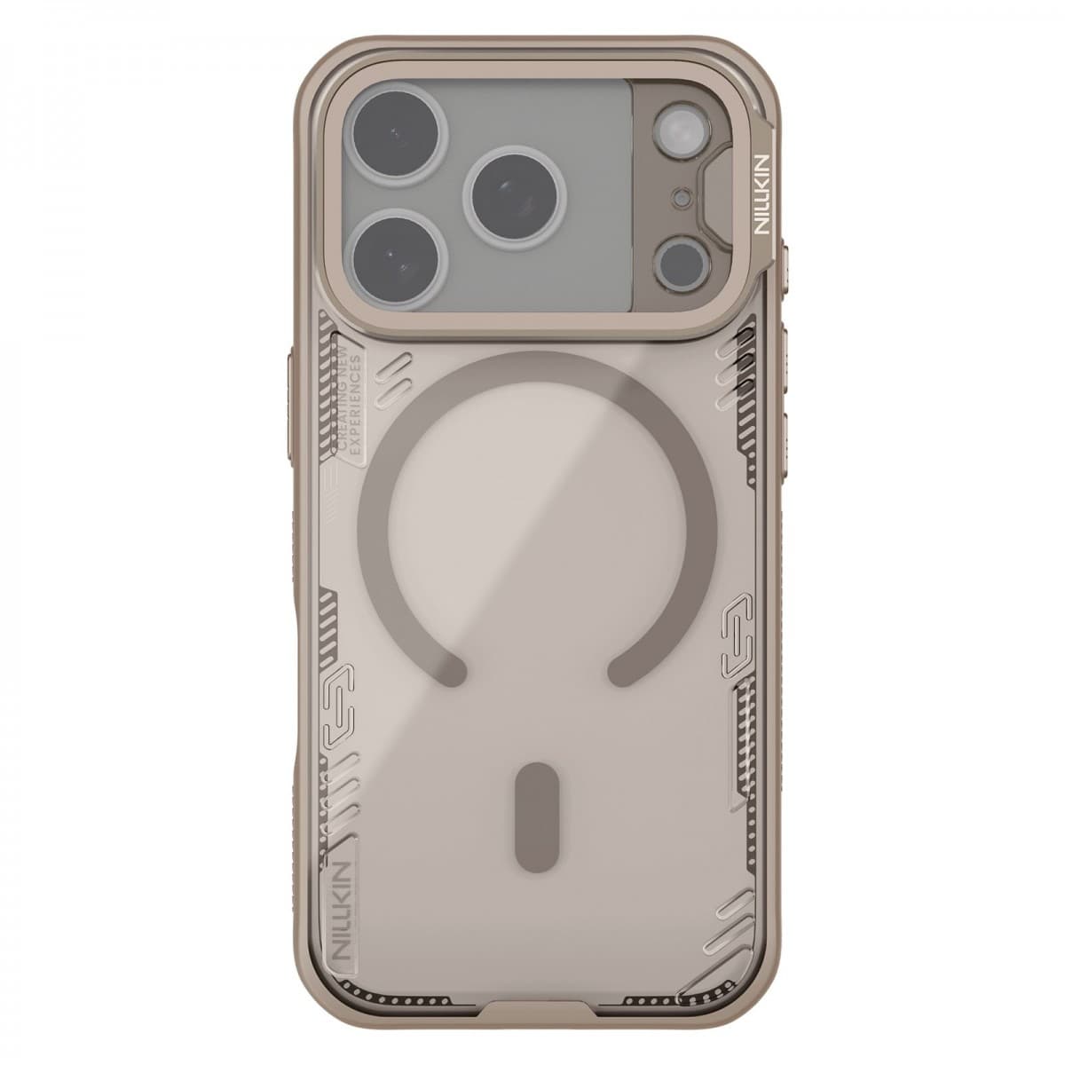 Zadní kryt Nillkin Iceblade Prop Magnetic pro Apple iPhone 17 Pro Dune Brown - náhled 1