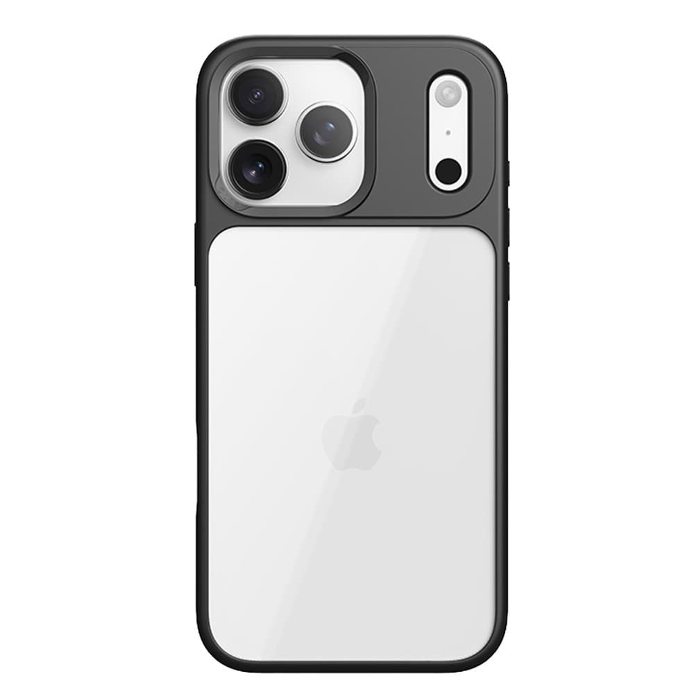 Zadní kryt Rock Guard Series pro iPhone 17 Pro Max transparent-black - náhled 1