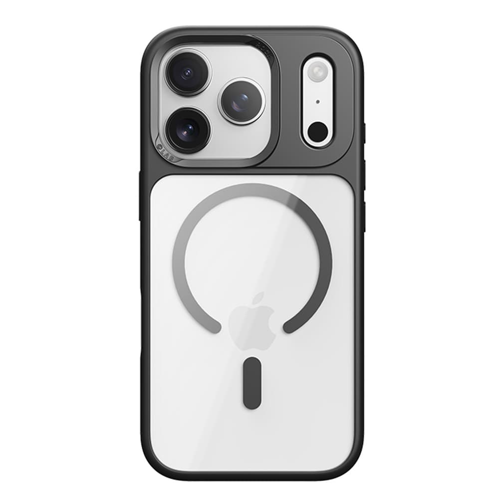 Zadní kryt Rock Guard Series Magnetic pro iPhone 17 Pro Max transparent-black - náhled 1