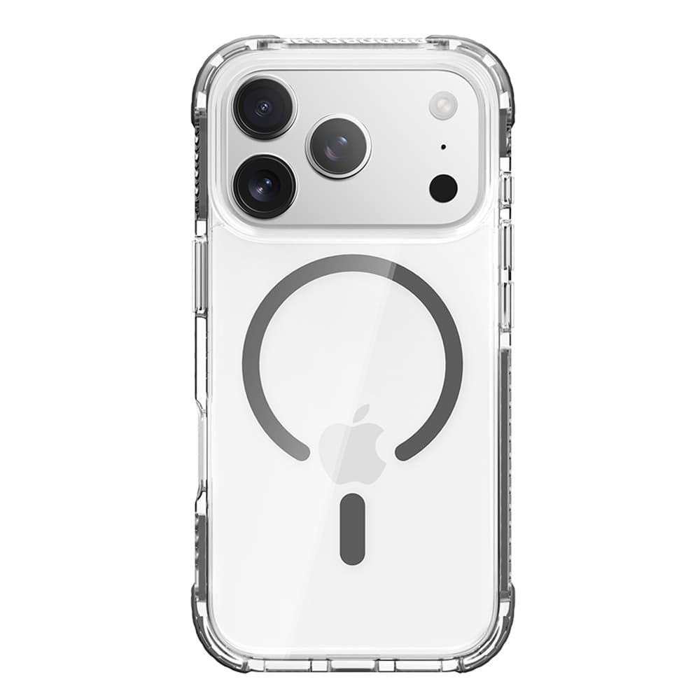 Zadní kryt Rock Crystal Clear Magnetic Series pro iPhone 17 Pro Max transparent-black - náhled 1