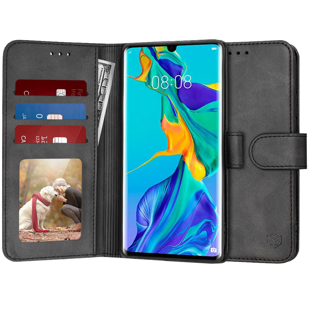 Techsuit Diary Book Huawei P30 Pro / P30 Pro New Edition Černá - náhled 1