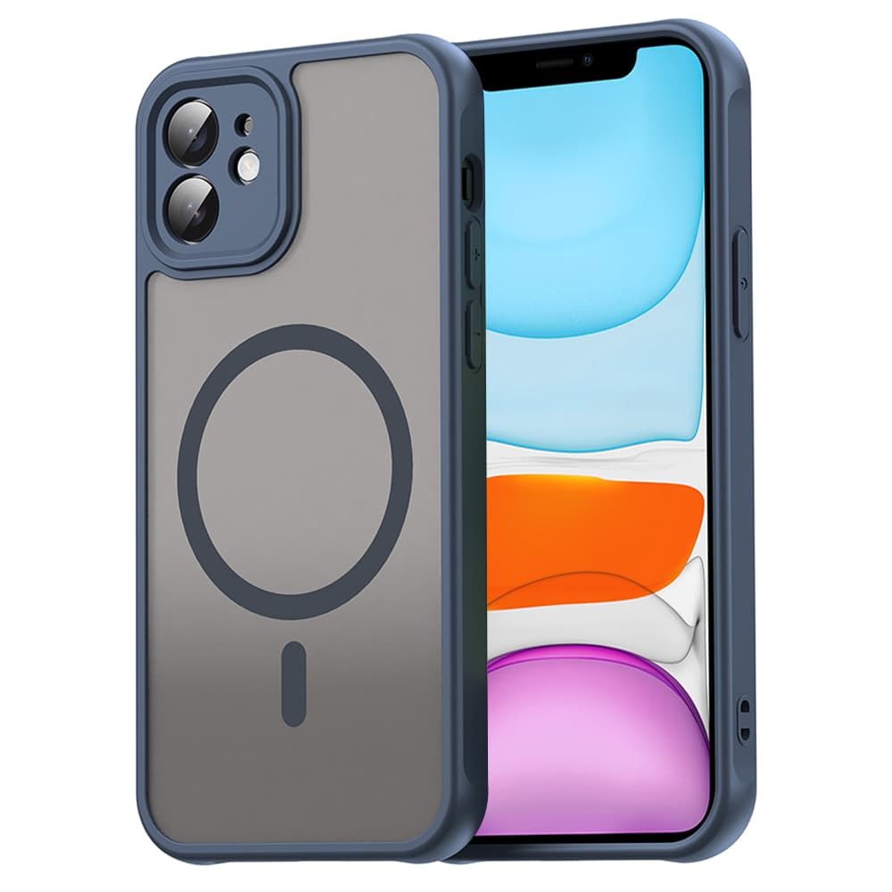 Techsuit HaloFrost II MagSafe pro iPhone 11 v námořnické modré - náhled 1