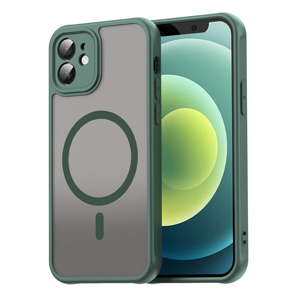 Techsuit HaloFrost II MagSafe pro iPhone 12 zelený - náhled 1