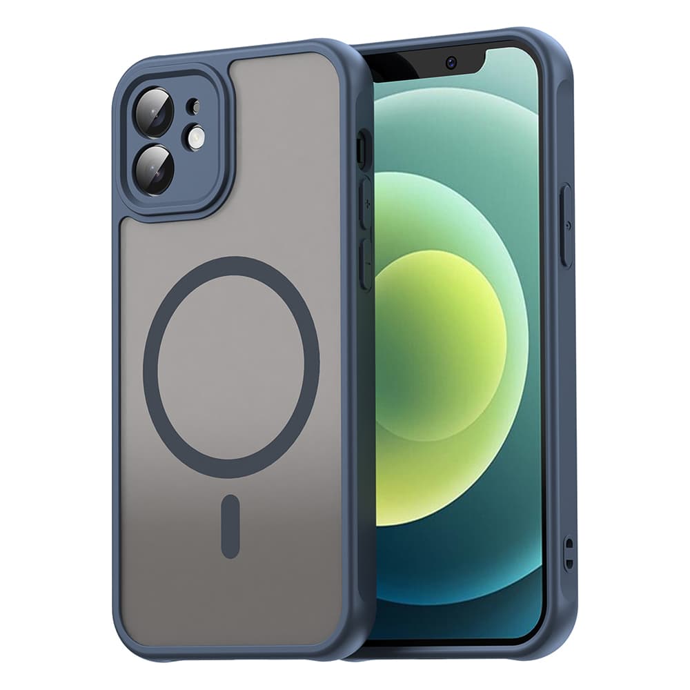 Techsuit HaloFrost II MagSafe pro iPhone 12 námořnická modrá - náhled 1