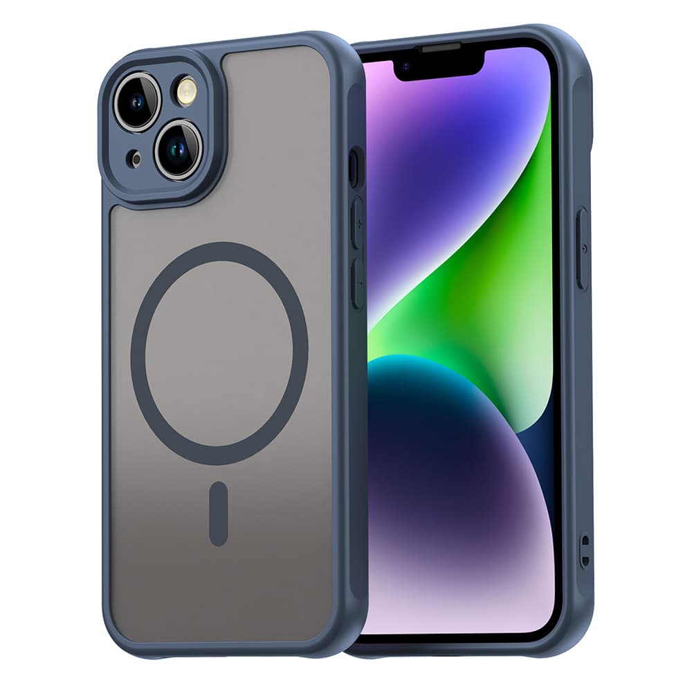 Techsuit HaloFrost II MagSafe pro iPhone 13 v námořnické modré - náhled 1