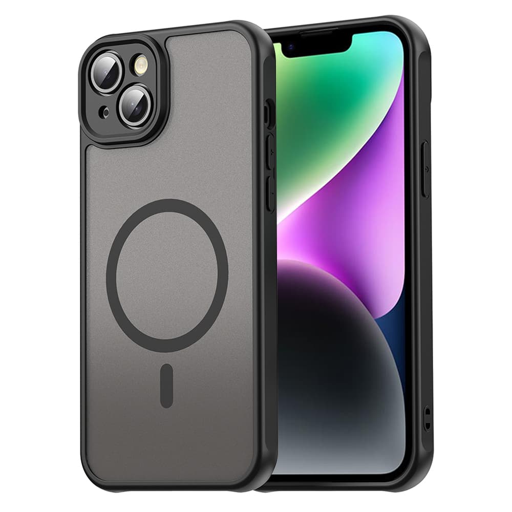 Techsuit HaloFrost II MagSafe pro iPhone 14 Plus černá - náhled 1