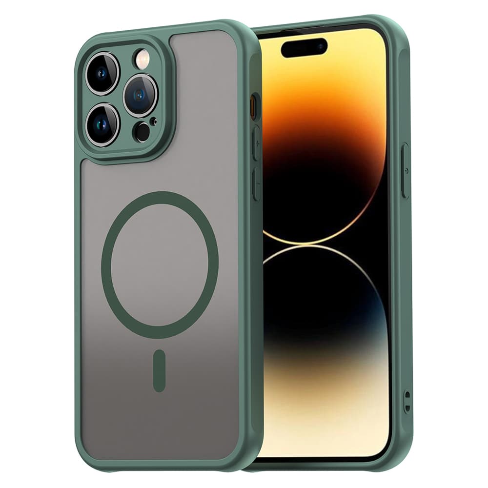 Techsuit HaloFrost II MagSafe pro iPhone 14 Pro Max zelená - náhled 1