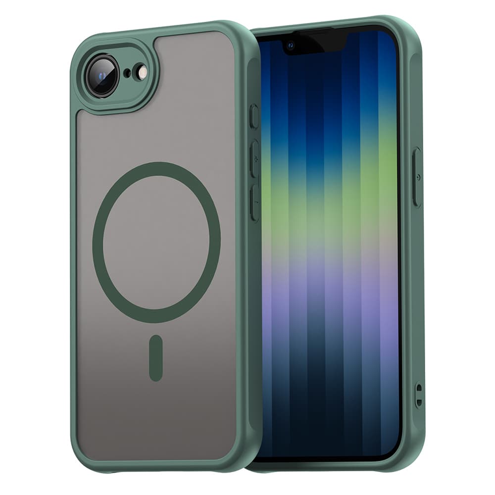 Techsuit HaloFrost II MagSafe pro iPhone 16e zelený - náhled 1