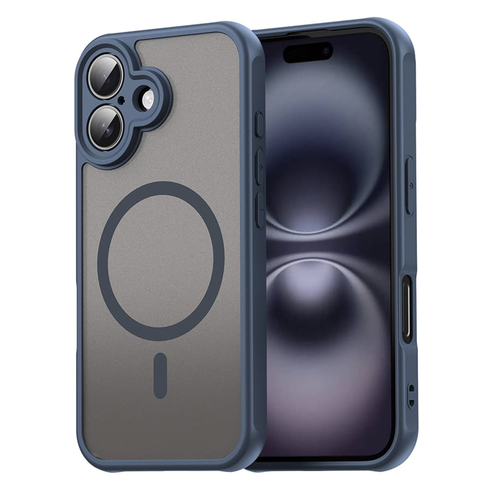 Techsuit HaloFrost II MagSafe pro iPhone 16 v námořnické modré - náhled 1