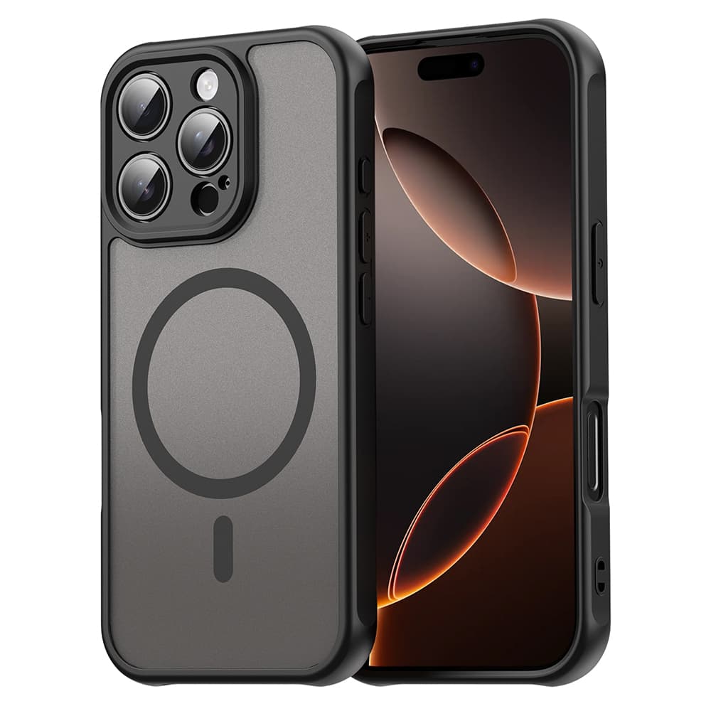 Techsuit HaloFrost II MagSafe pro iPhone 16 Pro černý - náhled 1
