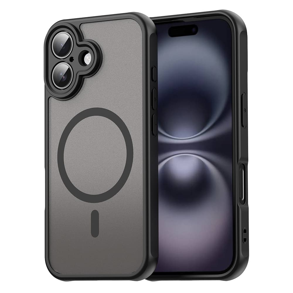 Techsuit HaloFrost II MagSafe pro iPhone 16 Plus černá - náhled 1