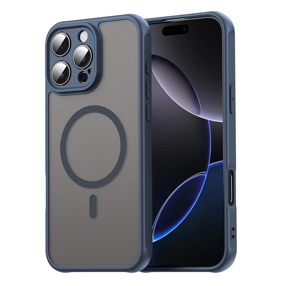 Techsuit HaloFrost II MagSafe pro iPhone 16 Pro Max námořnická modrá - náhled 1