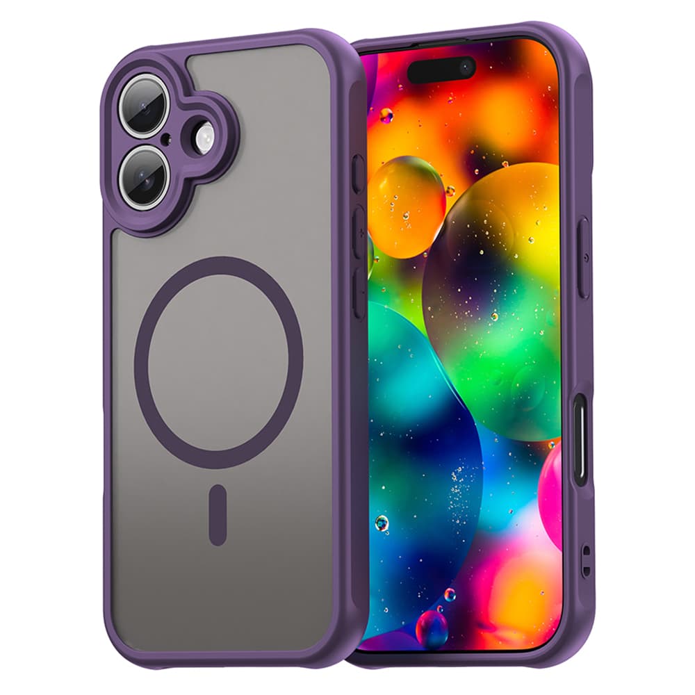 Techsuit HaloFrost II MagSafe pro iPhone 17 fialová - náhled 1
