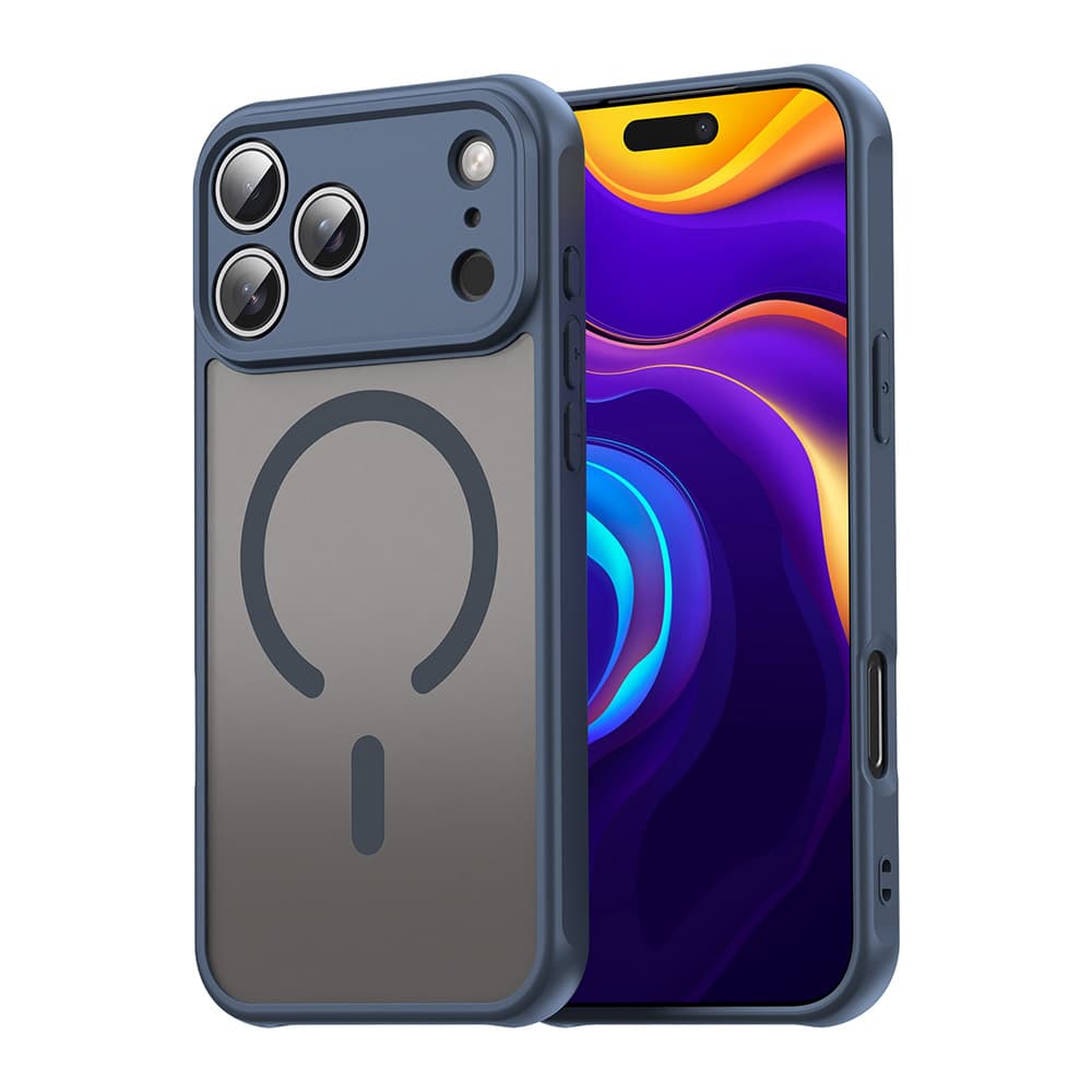Techsuit HaloFrost II MagSafe pro iPhone 17 Pro Max námořnická modrá - náhled 1