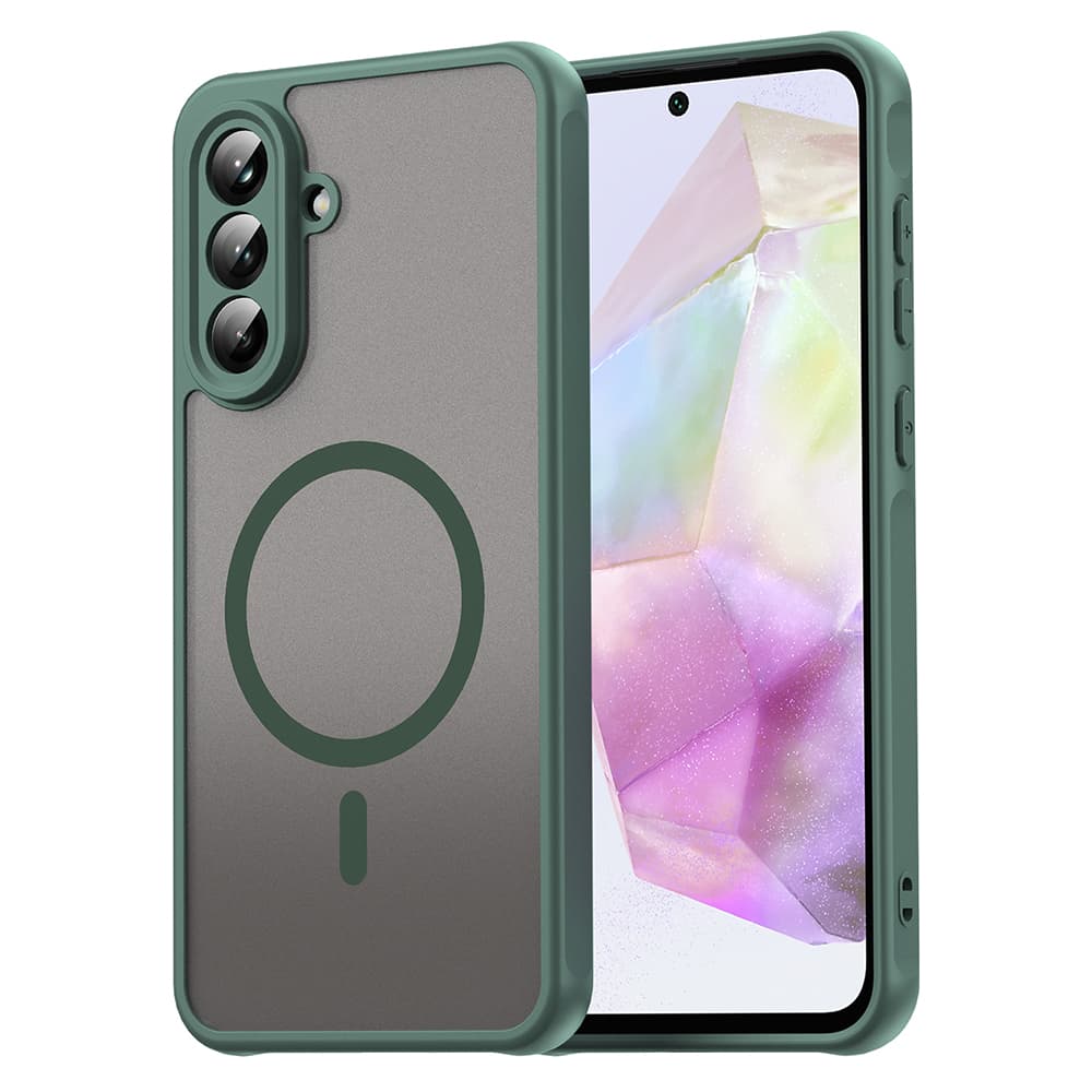 Techsuit HaloFrost II MagSafe pro Samsung Galaxy A36 5G zelená - náhled 1