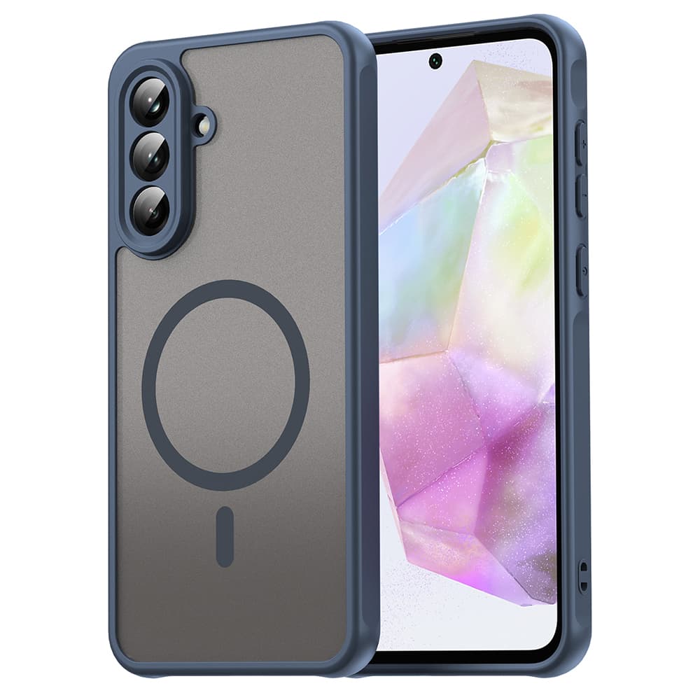 Techsuit HaloFrost II MagSafe pro Samsung Galaxy A36 5G tmavě modrá - náhled 1