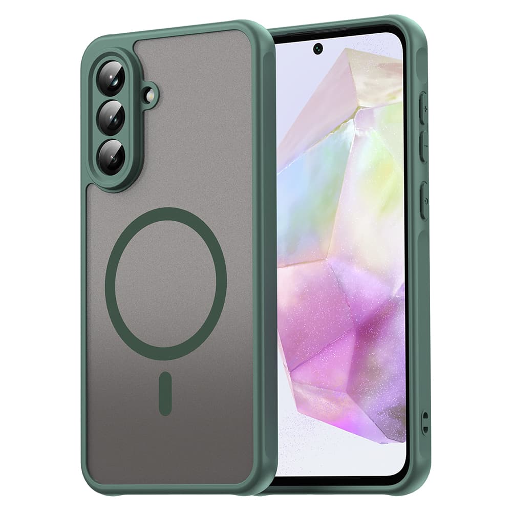 Techsuit HaloFrost II MagSafe pro Samsung Galaxy A56 5G zelená - náhled 1