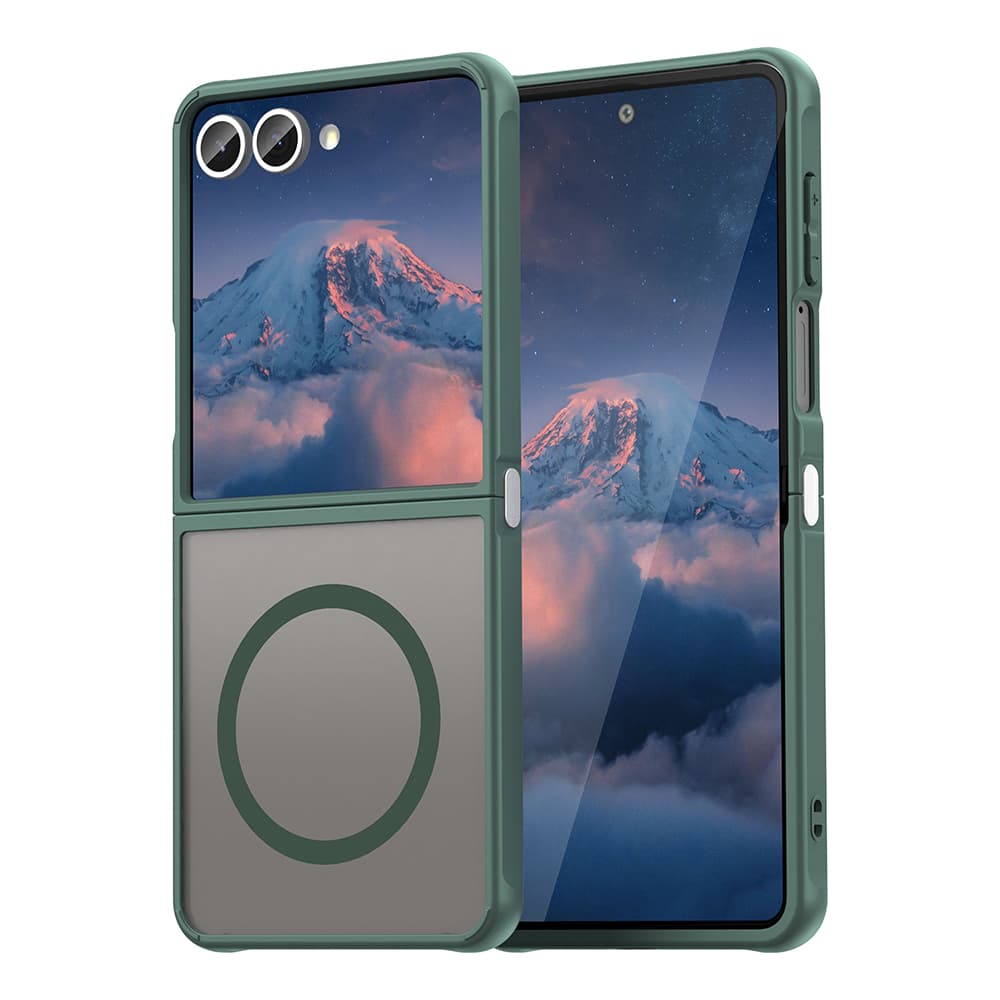 Techsuit HaloFrost II MagSafe pro Samsung Galaxy Z Flip7 zelená - náhled 1