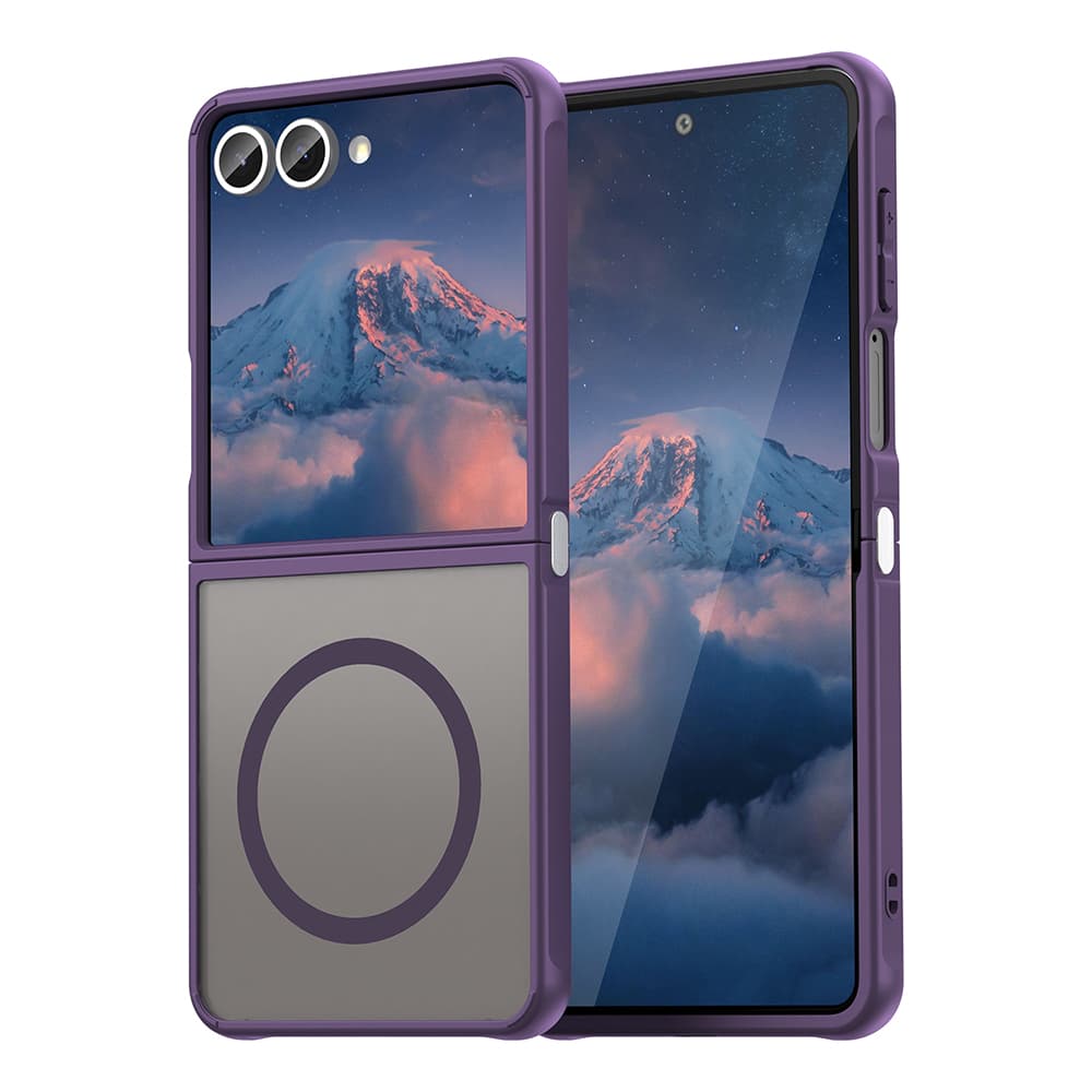 Techsuit HaloFrost II MagSafe pro Samsung Galaxy Z Flip7 fialová - náhled 1