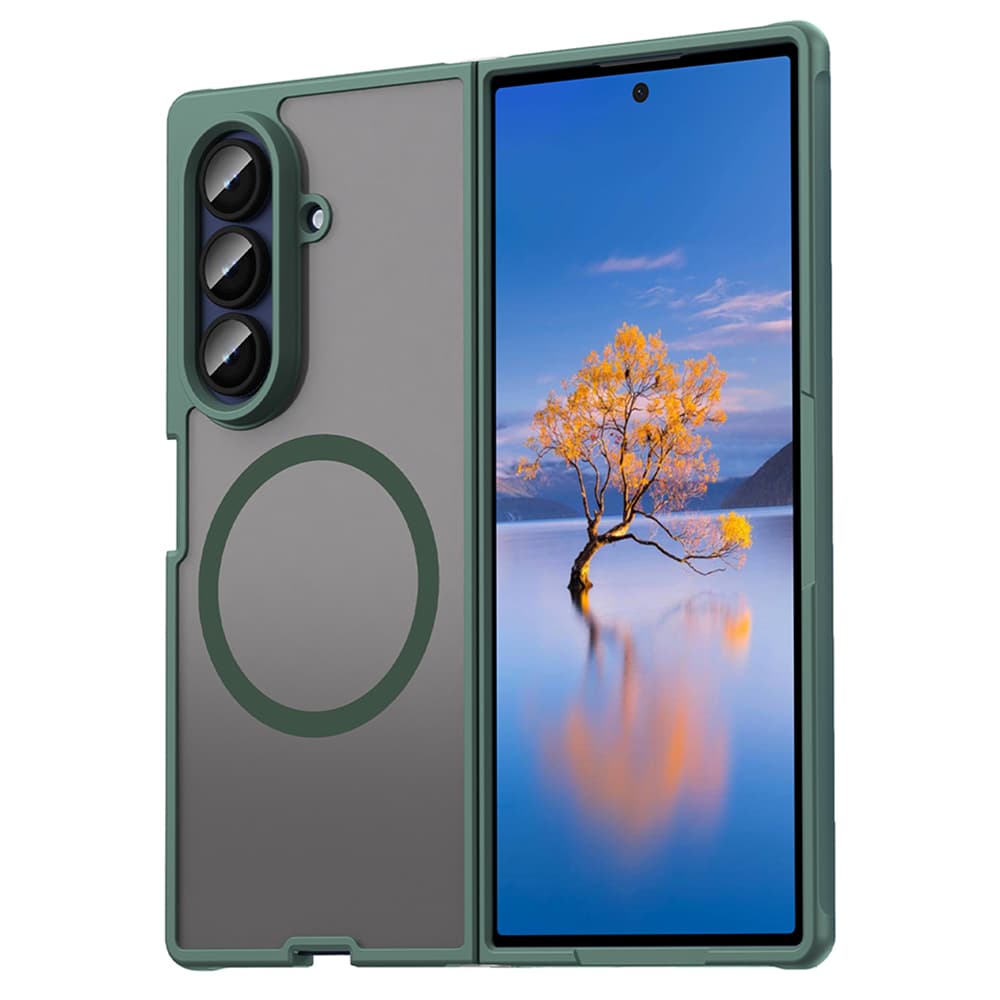Techsuit HaloFrost II MagSafe pro Samsung Galaxy Z Fold7 zelená - náhled 1